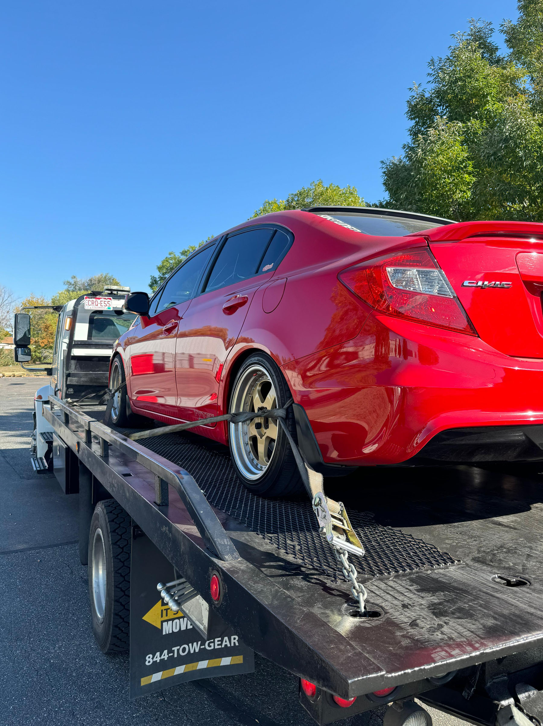 Local towing service example